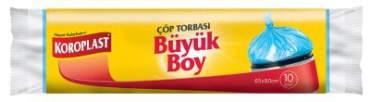 Koroplast Çöp Torbası 65x80cm Büyük Boy