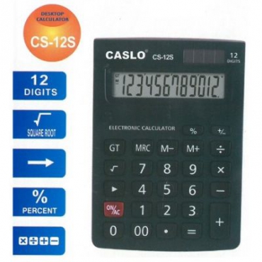 Caslo CS-12 S Hesap Makinesi