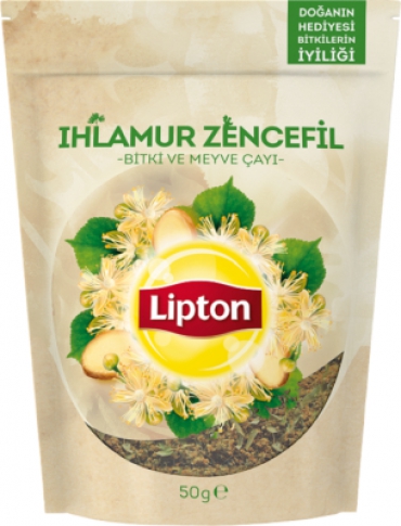 Lipton Dökme Çayı Ihlamur Zencefil 50 gr