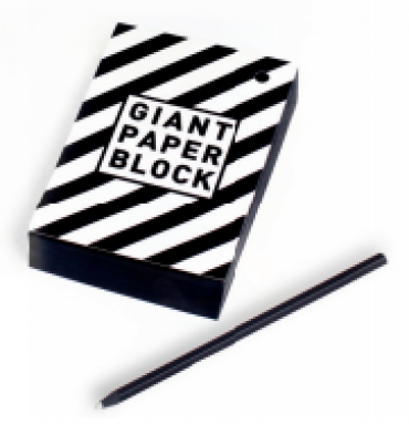 Deffter Giand Paper Block Black Not Kağıdı