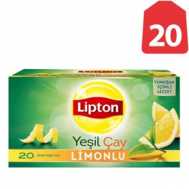 Lipton Yeşil Çay Limonlu 20'li