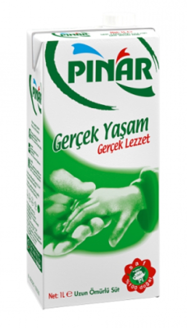Pınar Tam Yağlı Süt 1lt