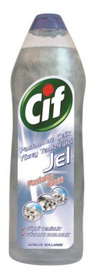 Cif Jel Yüzey Temizleyici Paslanmaz Çelik 750ml