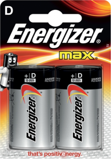 Energizer Max D Pil 2li