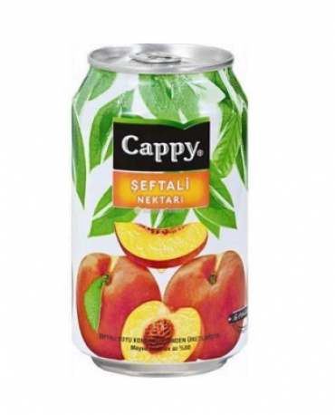 Cappy Meyve Suyu Şeftali 330ml 12li