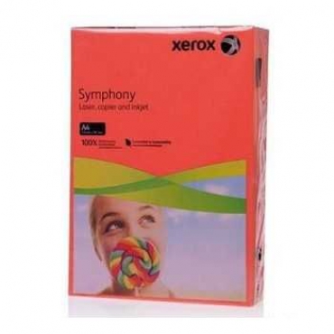 Xerox Symphony A4 Renkli Fotokopi Kağıdı 80gr Kırmızı