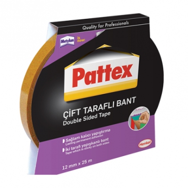 Henkel Pattex Çift Taraflı Bant 12mmx25m