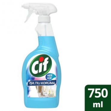 Cif Her Yer Işıltılı Koruma Silikon Etkili 750ml