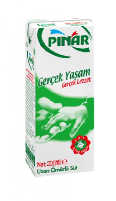 Pınar Tam Yağlı Süt 200ml