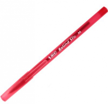 Bic Round Stick Tükenmez Kalem Kırmızı