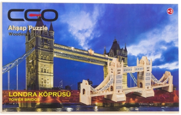 Ceo 3D Ahşap Puzzle Londra Köprüsü