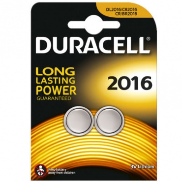 Duracell Düğme Pil 2016 3 Volt 2li