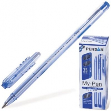 Pensan My Pen Vision Tükenmez Kalem Mavi 25li