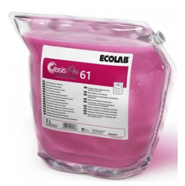 Ecolab Oasis Pro 61 Premium Asidik Banyo Temizleme Ürünü 2lt