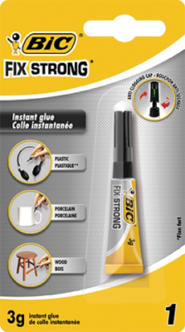 Bic Fix Strong Süper Güçlü Japon Yapıştırıcısı 3gr