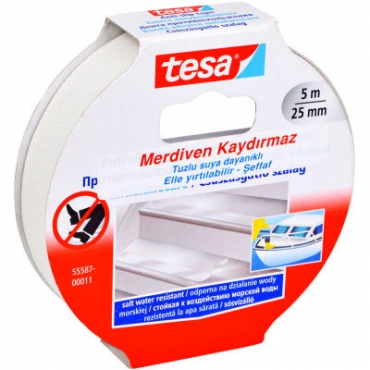 Tesa Merdiven Kaydırmaz Bant Şeffaf 25mmx5m 55587