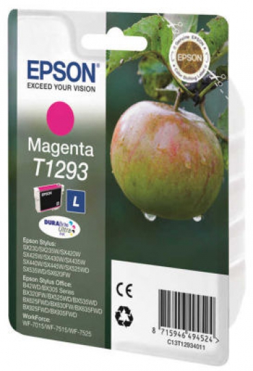 Epson C13T129340 Mürekkep Kartuş Kırmızı