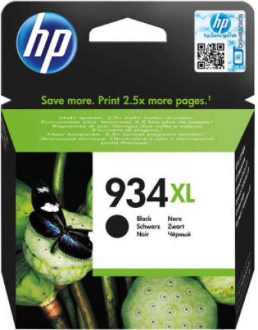 Hp Kartuş Siyah No:934XL C2P23AE