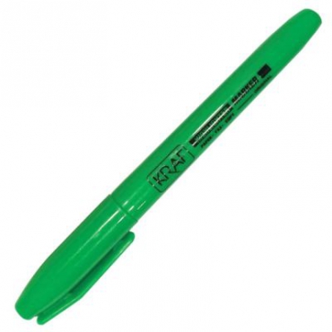 Kraf Fosforlu Kalem Tipi Gövde Yeşil
