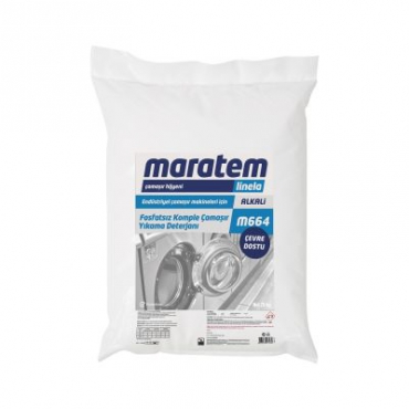 Maratem M664 Fosfatsız Komple Yıkama Çamaşır Deterjanı 20kg