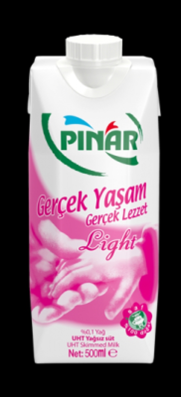Pınar Light Süt 0.1 yağ 500ml