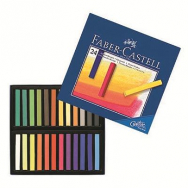 Faber Castell Creative Studio Toz Pastel Boya Soft 24 Renk