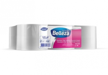 Belleza Endüstriyel Tuvalet Kağıdı Tek Çekmeli 141m 6lı