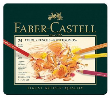 Faber Castell Polychromos Kuru Boya Kalemi 24 Renk