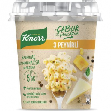 Knorr Çabuk Makarna 3 Peynirli 78gr
