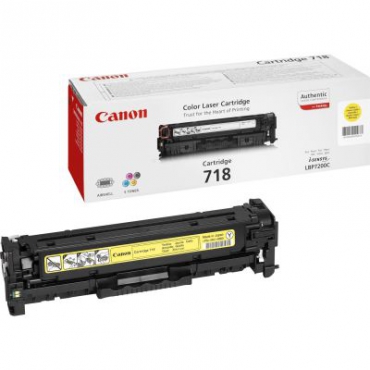 Canon 718Y Laser Toner Sarı