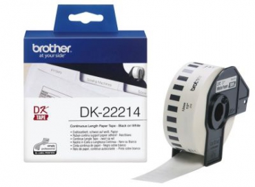 Brother P-Touch Sürekli Etiket 12mmx30.48m DK22214