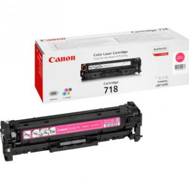 Canon CRG-718M Laser Toner Kırmızı