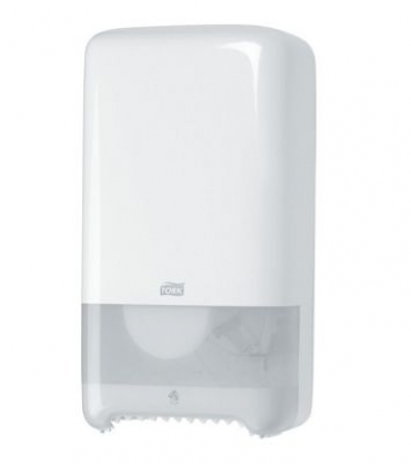 Tork Çift Rulo Tuvalet Kağıdı Dispenseri Beyaz