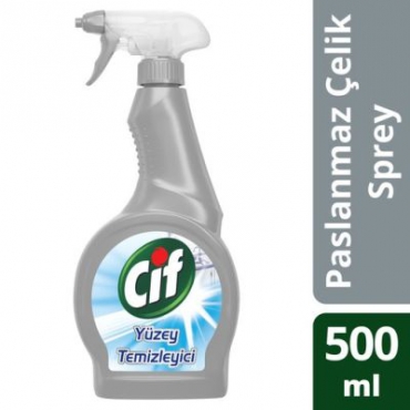 Cif Paslanmaz Çelik Yüzey Temizleyici 500ml