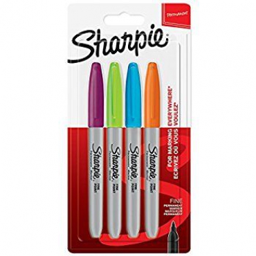 Sharpie Fine Permanent Markör Kalem Canlı Renkler