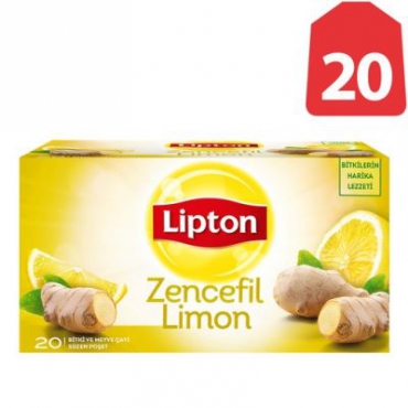 Lipton Form Plus Zencefil-Limonlu 20'li