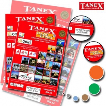 Tanex Etiket Laser 210x70 TW-2370