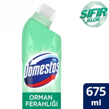 Domestos Sıfır Klor Çamaşır Suyu Orman Ferahlığı 675ml