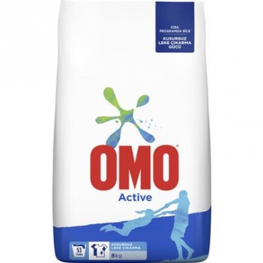 Omo Toz Çamaşır Deterjanı Active 8kg