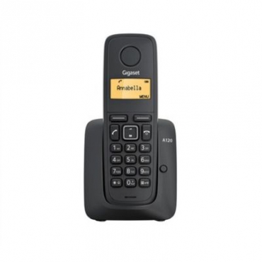 Siemens Gigaset A120 Dect Telefon Siyah