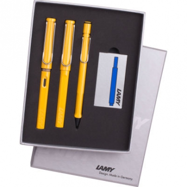 Lamy Vista 3ü Kalem Seti Sarı TB3-18SDRV