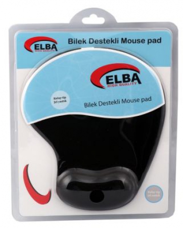 Elba Bileklikli Jel Mouse Pad Siyah K06152