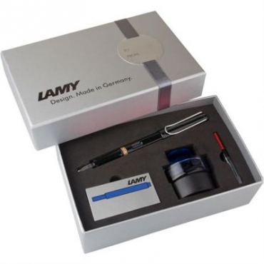 Lamy Safari Dolma Kalem Seti Parlak Siyah 19SDS-M