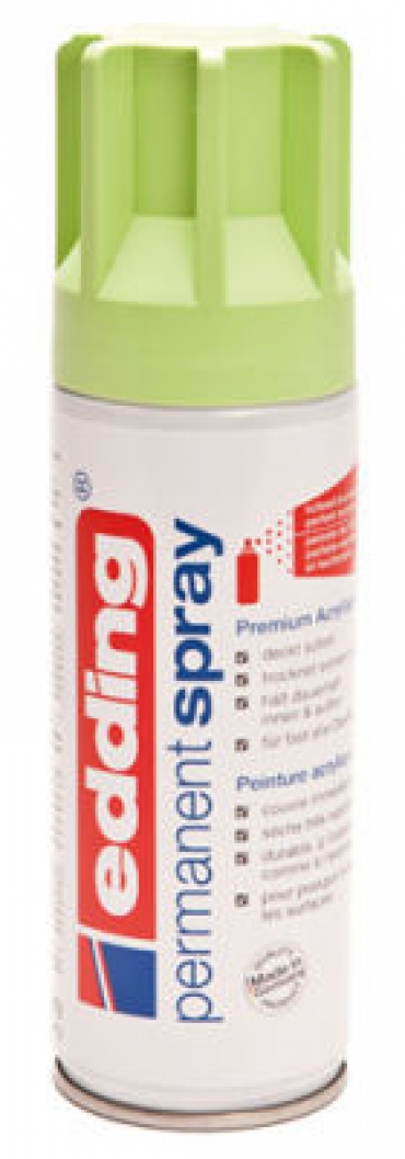 Edding Permanent Akrilik Sprey Boya 917 Pastel Yeşil