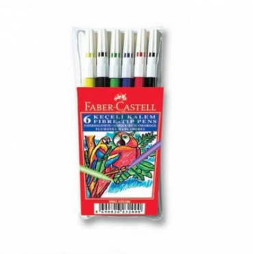 Faber Castell Keçeli Kalem 6lı