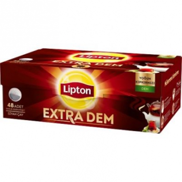 Lipton Extra Dem Demlik Poşet Çay 48'li