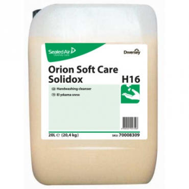 Orion Soft Care Solidox H16 Parfümlü Güçlü El Yıkama Sıvısı 20lt