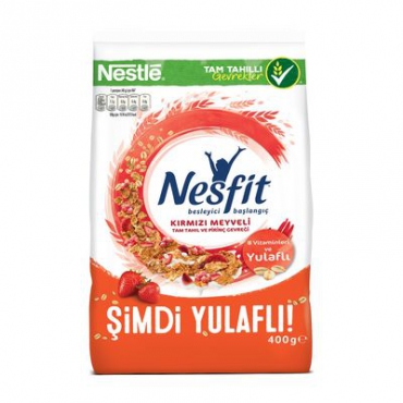 Nestle Nesfit Kırmızı Meyveli Kahvaltılık Gevrek 400gr