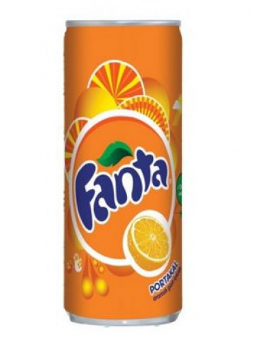 Fanta Portakal Aromalı Slim Kutu 200ml 24lü