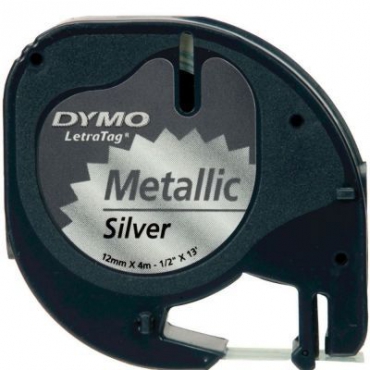 Dymo LetraTag Metalik Şerit 12mmx4m
